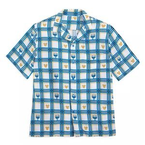 Mickey Mouse Icon Hanukkah Rayon Shirt for Men